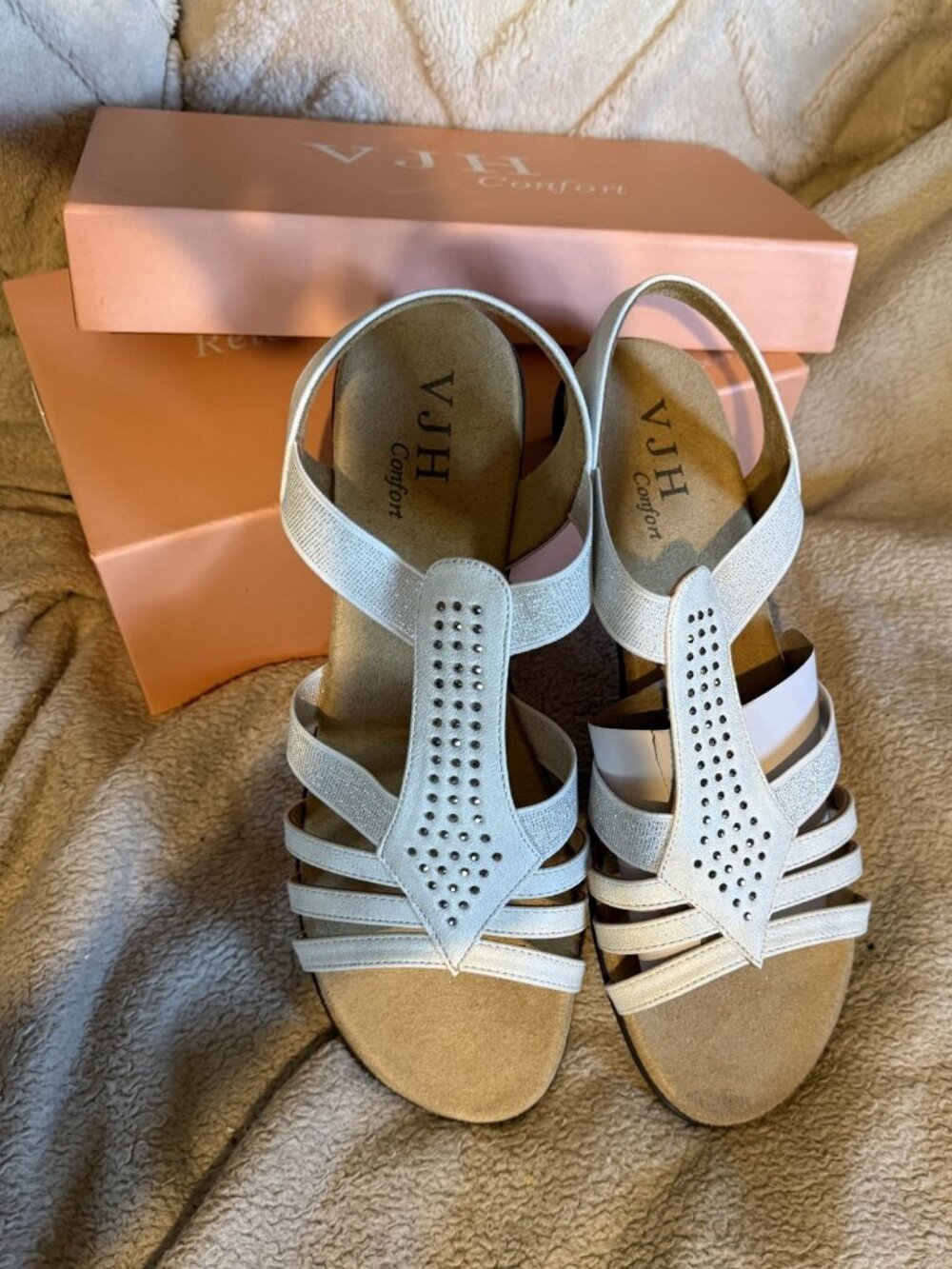 VJH Comfort Womens Flat Sandals
